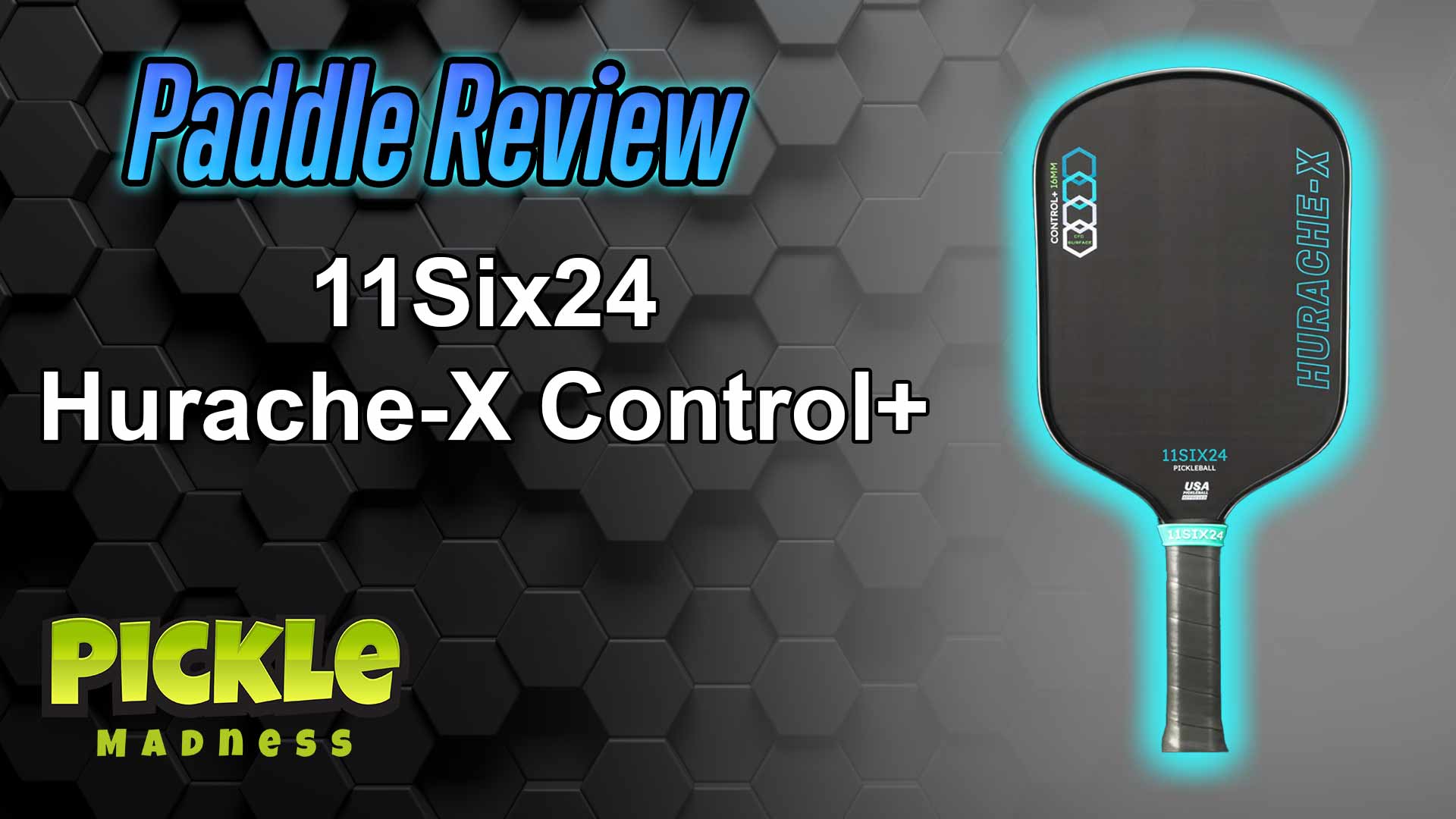 Buy Hurache-x Control+ pickleball paddle