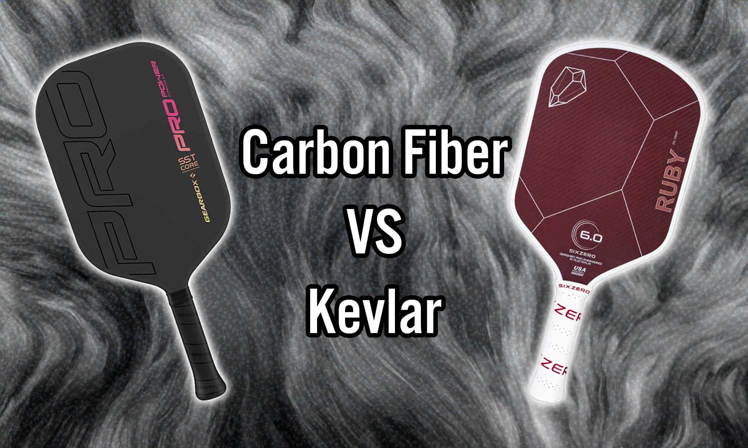 Kevlar vs. Carbon Fiber Pickleball Paddles Ultimate Guide