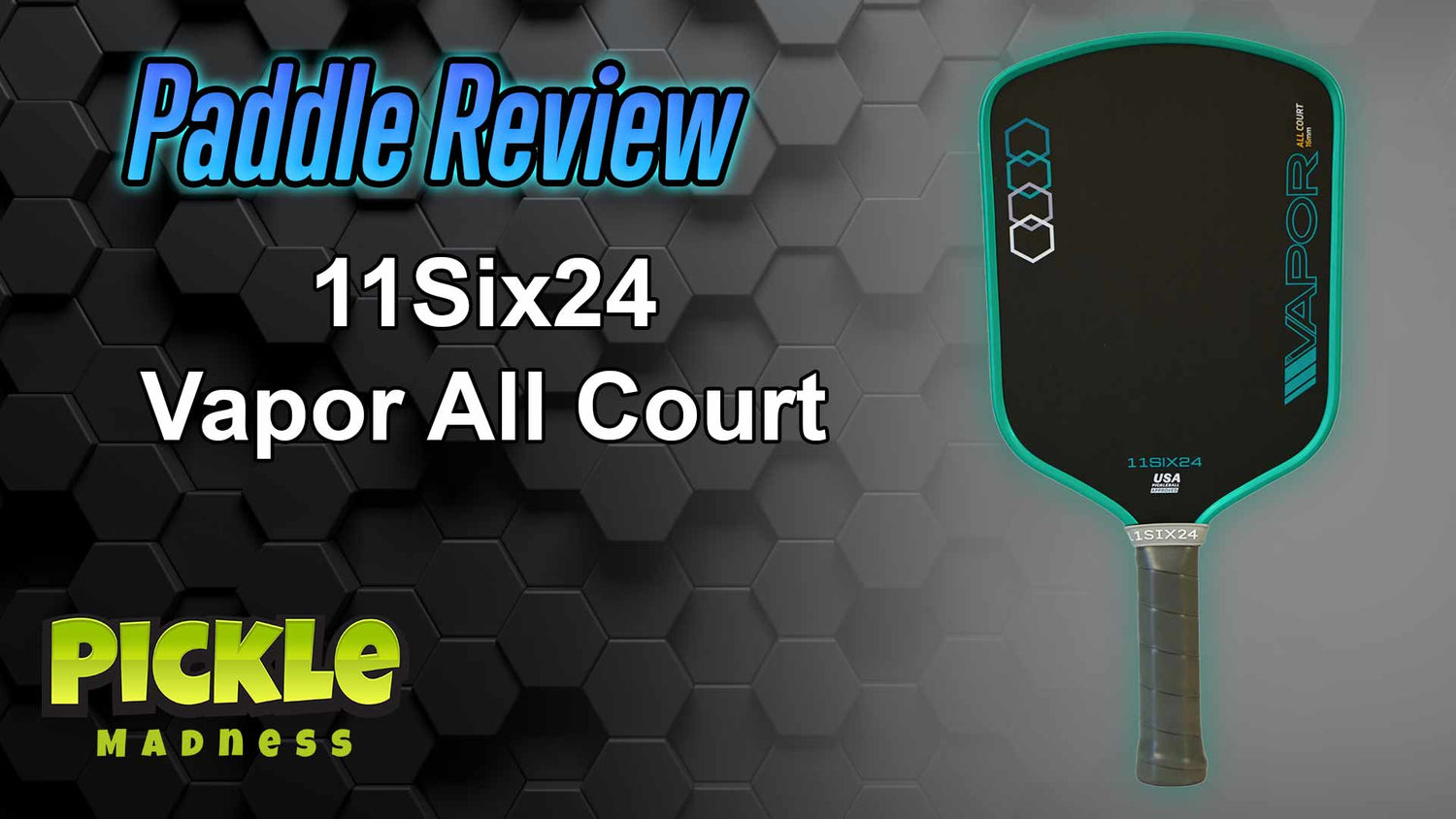 Vapor All Court Pickleball Paddle Review