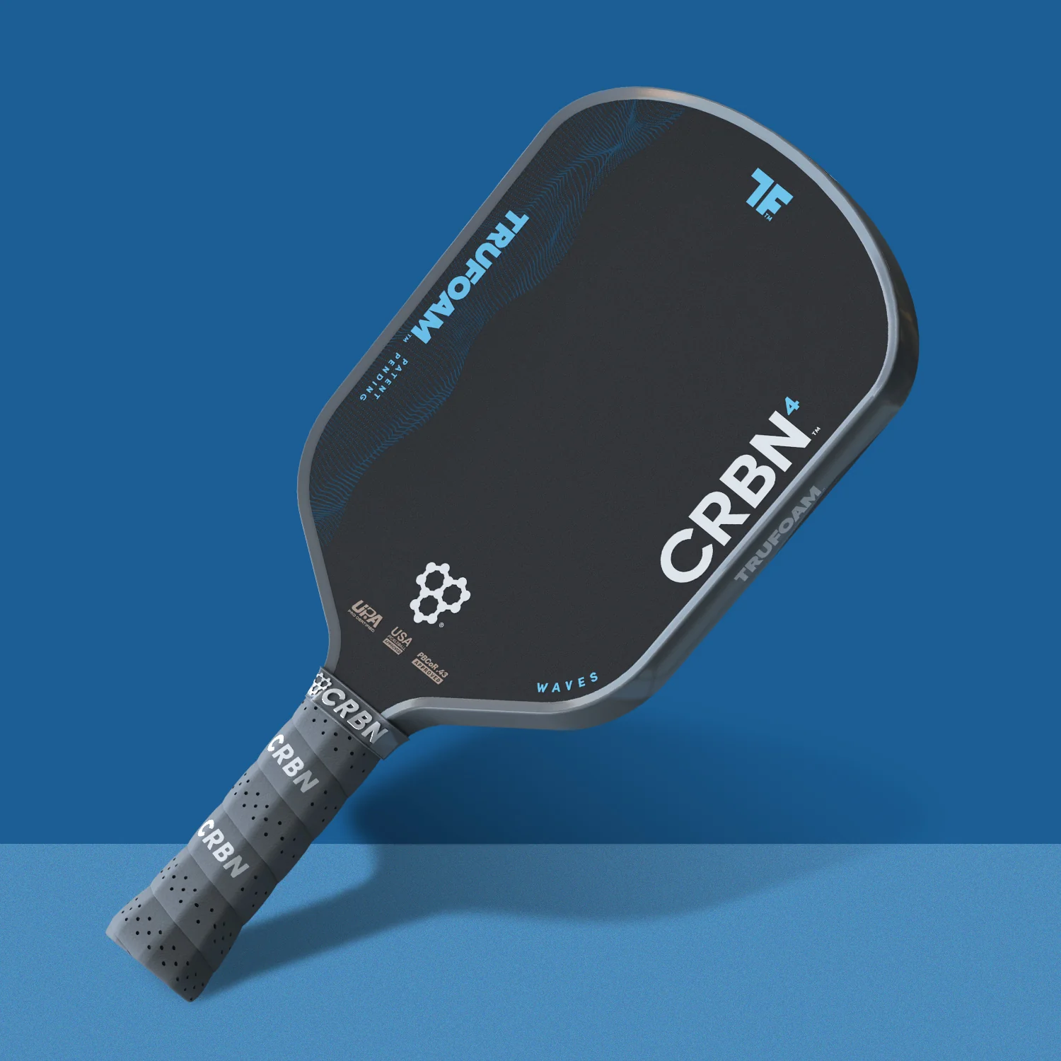 CRBN TruFoam Waves 4 Hybrid Pickleball Paddle